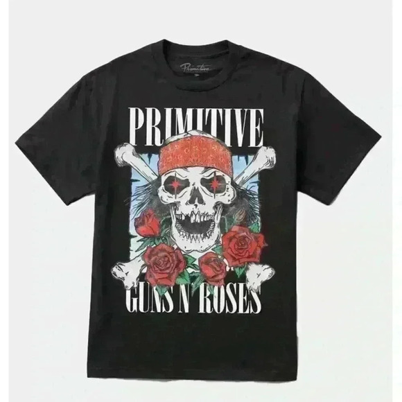 Primitive x Guns N' Roses Graphic T-Shirt. NWT, Large - Picture 1 of 4